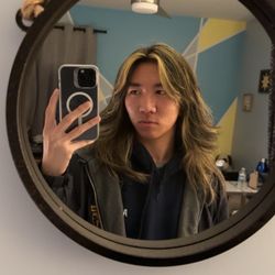 The bleach highlights are popping!