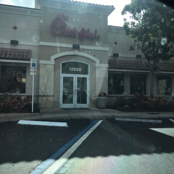 Chick-fil-A - Chick FIL A entrance - Fast Food Near Me - Sunrise, Florida
