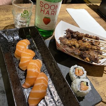 Jumak Skewers - Strawberry soju and some lamb skewers!! - Korean Near Me - Pasadena, California Jumak Skewers - Strawberry soju and some lamb skewers!! - Korean Near Me - Pasadena, California