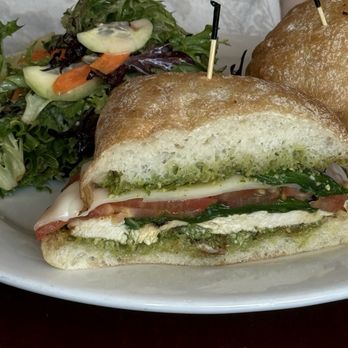 Brezo Restaurant - Grilled chicken pesto sandwich - Breakfast & Brunch Near Me - Albany, California