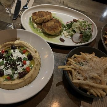 JOEY Bellevue - Hummus, crab cakes, fries - New American Near Me - Bellevue, Washington