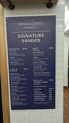 Menu photo 3 Spangler's Market San Francisco, CA Menu photo 3 Spangler's Market San Francisco, CA