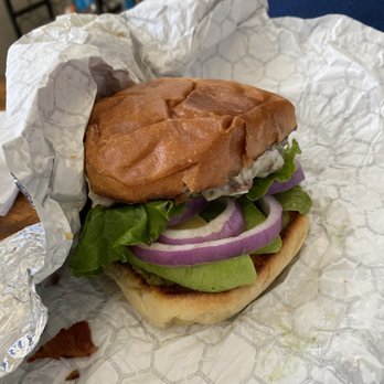 Angus Burger - California burger. Tons of avocado and not soggy! - American Near Me - Snohomish, Washington Angus Burger - California burger. Tons of avocado and not soggy! - American Near Me - Snohomish, Washington