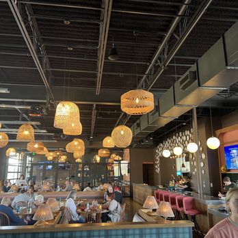 Either-Or - Look at the fun lighting! I especially like the little desk lights. - Salad Near Me - Des Moines, Iowa