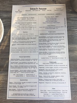 Menu photo 7 Beach House Decatur, IL
