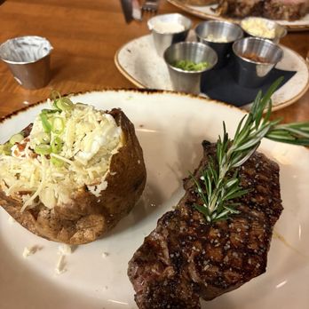 GrillMarx Steakhouse & Raw Bar - 14 oz. New York Strip - Steakhouses Near Me - Olney, Maryland GrillMarx Steakhouse & Raw Bar - 14 oz. New York Strip - Steakhouses Near Me - Olney, Maryland