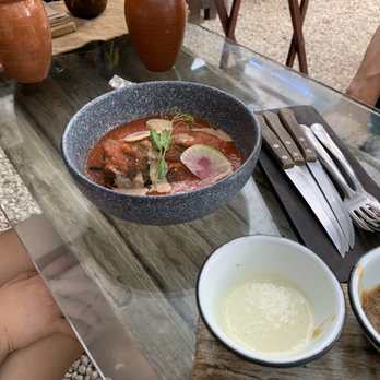 Encanto Cantina - Vegeterian stuff chili - Seafood Near Me - Tulum, ROO