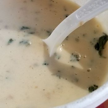 The Blue Gator - Clam chowder, by the time I could get this pic it was half gone.....so delicious! - Seafood Near Me - Dunnellon, Florida The Blue Gator - Clam chowder, by the time I could get this pic it was half gone.....so delicious! - Seafood Near Me - Dunnellon, Florida