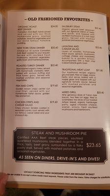 Menu photo 5 Tomahawk Barbeque North Vancouver, BC