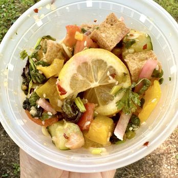 Da Spot - Tofu salad from the cold bar - Mediterranean Near Me - Honolulu, Hawaii