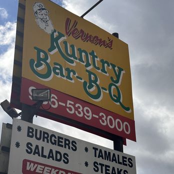 Vernon's Kuntry Bar-B-Que Logo