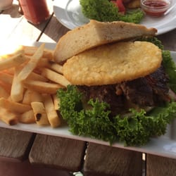 The Chocolate Pretzel - The steak burger