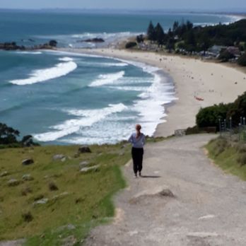 Mount Maunganui - Pathway down from the mount to beach - Landmarks & Historical Buildings Near Me - Mount Maunganui, BOP