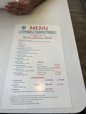Menu photo 5 Pho Dao Restaurant San Jose, CA Menu photo 5 Pho Dao Restaurant San Jose, CA