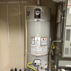 Joe Water Heater - New water heater installed.
