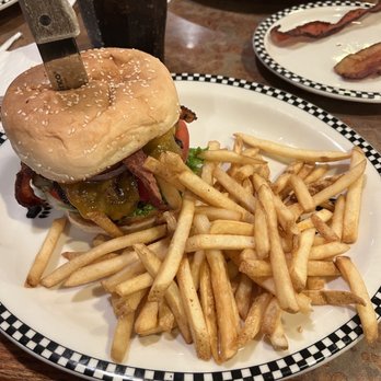 Black Bear Diner - Pleasanton - Bob's Big Bear Burger* - (1290 cals.) - American Near Me - Pleasanton, California Black Bear Diner - Pleasanton - Bob's Big Bear Burger* - (1290 cals.) - American Near Me - Pleasanton, California