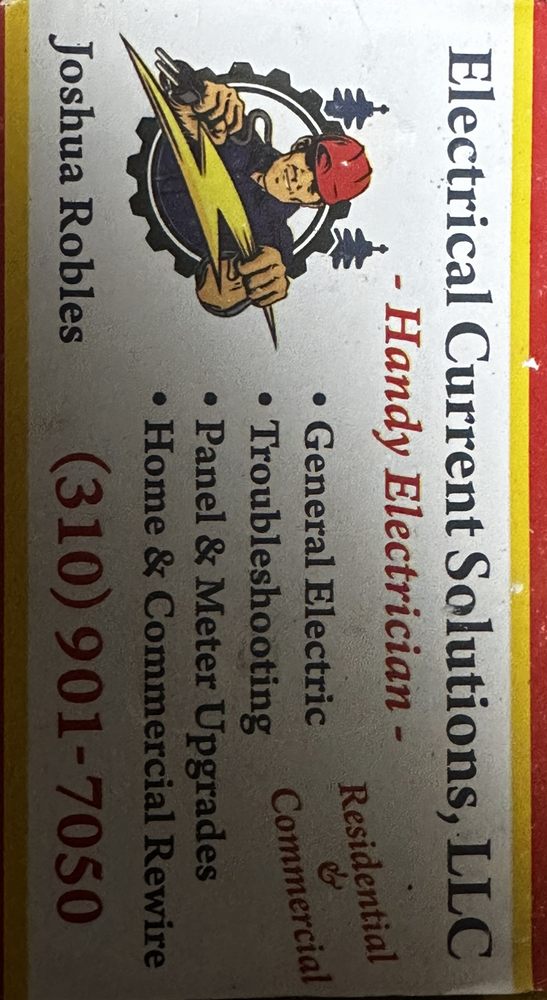 Slide of Electrical Current Solutions