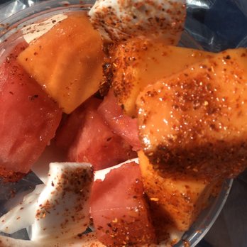Frutas Magui - Papaya watermelon  and coconut - Food Trucks Near Me - San Jose, California