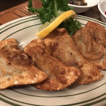 Hanbat Restaurant - I already ate one. These are big mandoo. - Korean Near Me - New York, New York