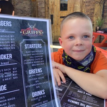 Griff's BBQ & Grill - Menu - American Near Me - Copperopolis, California