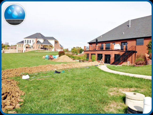 Slide of Drainage Team