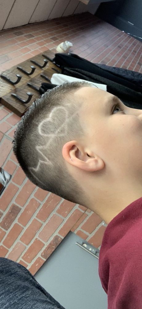 Sam's Precision Cuts Barbershop Logo