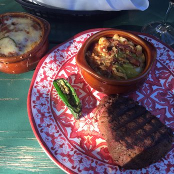 Perini Ranch Steakhouse - 8 oz filet, green chili hominy & zucchini Perini, perfection! - Steakhouses Near Me - Buffalo Gap, Texas Perini Ranch Steakhouse - 8 oz filet, green chili hominy & zucchini Perini, perfection! - Steakhouses Near Me - Buffalo Gap, Texas