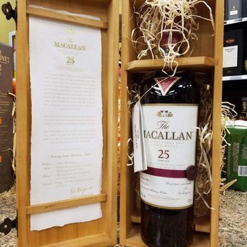 Garrison Liquor - a bottle of macallan 25 years old - Beer, Wine & Spirits Near Me - Fort Smith, Arkansas Garrison Liquor - a bottle of macallan 25 years old - Beer, Wine & Spirits Near Me - Fort Smith, Arkansas