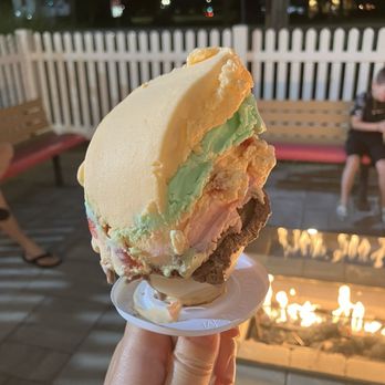 The Original Rainbow Cone - Rainbow cone and outdoor fire pit - Ice Cream & Frozen Yogurt Near Me - Darien, Illinois The Original Rainbow Cone - Rainbow cone and outdoor fire pit - Ice Cream & Frozen Yogurt Near Me - Darien, Illinois