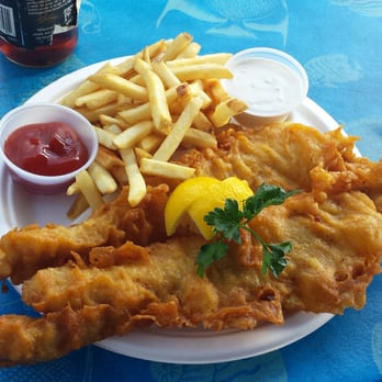 Harbor Fish Cafe - Fish & Chips. Great texture. (Need a lil seasoning though.) Yum! - Seafood Near Me - Carlsbad, California Harbor Fish Cafe - Fish & Chips. Great texture. (Need a lil seasoning though.) Yum! - Seafood Near Me - Carlsbad, California