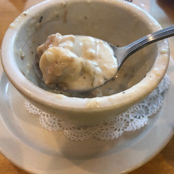 Shuckers - Clam chowder huge pieces of potato & clams. - Seafood Near Me - Jensen Beach, Florida
