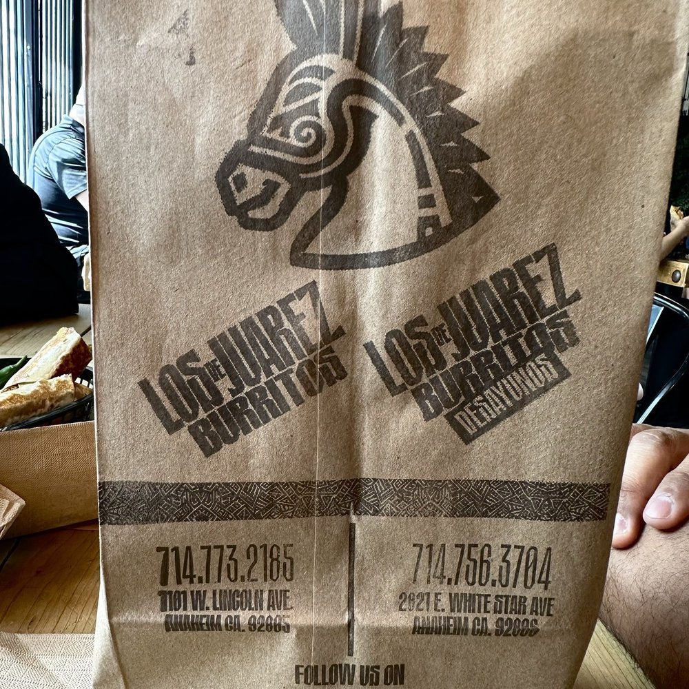 Los De Juarez Burritos - Burritos so big had leftovers. - Mexican Near Me - Anaheim, California Los De Juarez Burritos - Burritos so big had leftovers. - Mexican Near Me - Anaheim, California