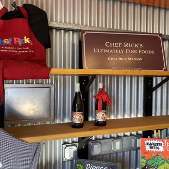 Chef Rick's - Check Rick t-shirts, wine and aprons for sale - New American Near Me - Orcutt, California Chef Rick's - Check Rick t-shirts, wine and aprons for sale - New American Near Me - Orcutt, California