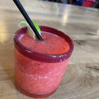 Mojo's Tacos - Franklin - Frozen strawberry margarita - Tacos Near Me - Franklin, Tennessee