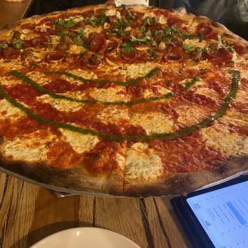 Rubirosa - Large Tie-Dye Pizza - Italian Near Me - New York, New York Rubirosa - Large Tie-Dye Pizza - Italian Near Me - New York, New York