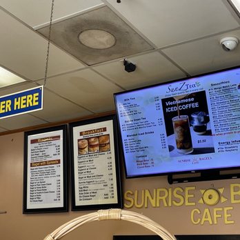 Sunrise Bagels Cafe - Menu - Bagels Near Me - Concord, California