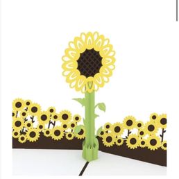 LovePop Sunflower card perfect for the Kansas kids of course!