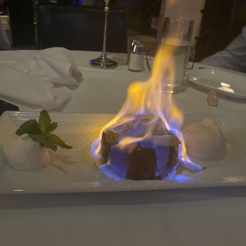 Eddie V's Prime Seafood - Bananas Foster Butter Cake - Seafood Near Me - Mclean, Virginia Eddie V's Prime Seafood - Bananas Foster Butter Cake - Seafood Near Me - Mclean, Virginia