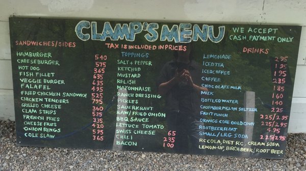 Menu photo 2 Clamp's New Milford, CT Menu photo 2 Clamp's New Milford, CT