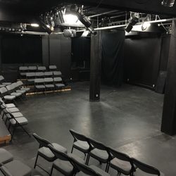 The Slate Theater - The Stage and audience seating at the Slate