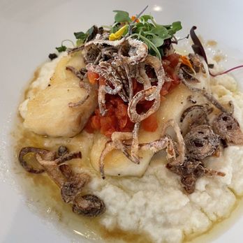 Leoness Cellars - Halibut with mashed turnip - Venues & Event Spaces Near Me - Temecula, California