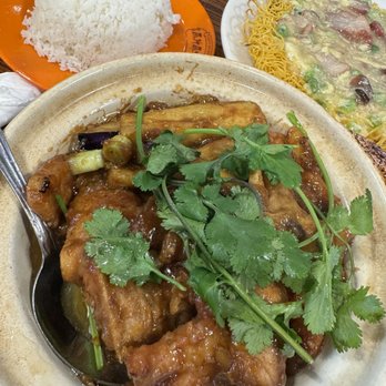 Alice’s Kitchen - eggplant and porkchop sizzling pot - Noodles Near Me - Temple City, California