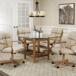 Cramco caster chair set.