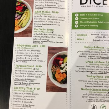 DICED Salads, Wraps & Bowls - Cary - Salad Near Me - Cary, North Carolina