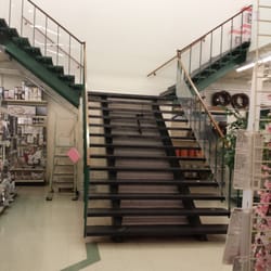 JOANN Fabric and Crafts - Stairs to 2nd floor..really old store.