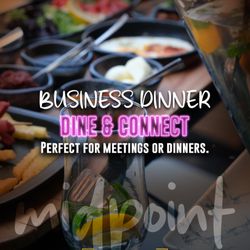 MidPoint Bar Plus Eatery - Forget the boring conference rooms. The best connections happen over great food and even better vibes.