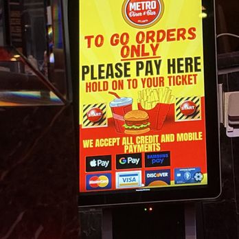 Metro Diner & Bar - Order Kiosk - Diners Near Me - Atlanta, Georgia Metro Diner & Bar - Order Kiosk - Diners Near Me - Atlanta, Georgia