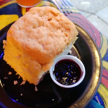 Blue Moon Cafe - The homemade biscuit. Big, fluffy and delicious. - Breakfast & Brunch Near Me - Baltimore, Maryland