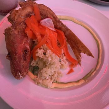 Romana European Tapas Lounge - Snapper and rice - Tapas Bars Near Me - Newark, New Jersey
