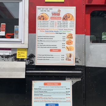 Heavenly Wings - Hours are correct on the truck, but not online. - Chicken Wings Near Me - Silver Spring, Maryland